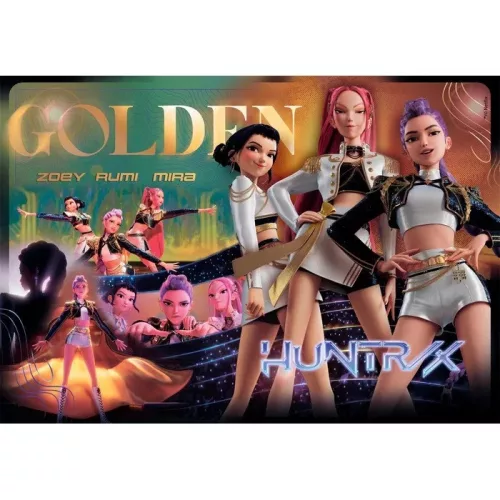K-pop Démonvadászok Golden 1000 db-os Compact puzzle Clementoni