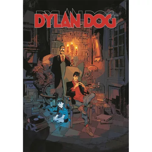 Dylan Dog Library 1000 db-os Compact puzzle Clementoni