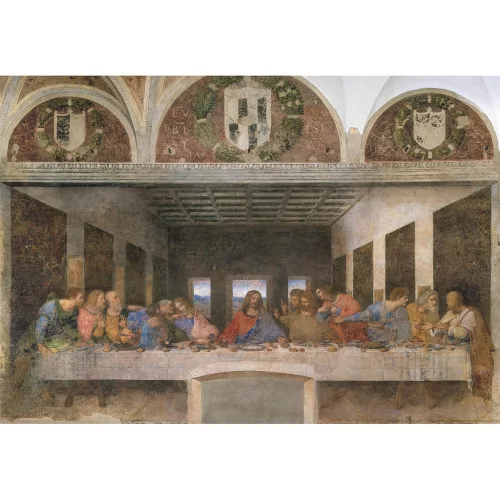 Művészet The Last Supper 1000 db-os Compact puzzle Clementoni