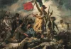 Művészet A szabadság vezeti a népet Delacroix 1000 db-os Compact puzzle Clementoni