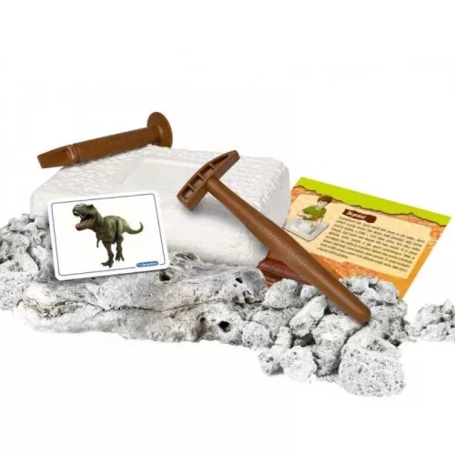 Világító dinoszaurusz Archeo Fun T-Rex régészeti készlet Clementoni