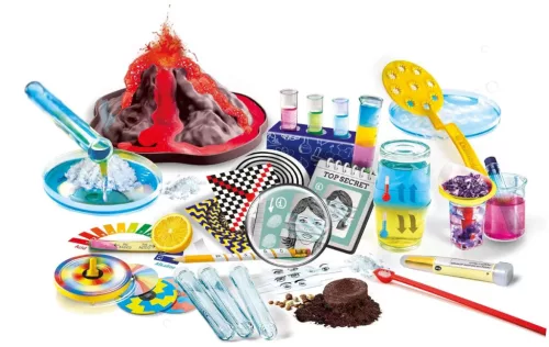 110 legjobb tudományos kísérlet készlet Science & Play Clementoni