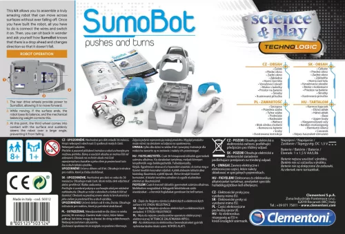 Robot SumoBot építőjáték Clementoni