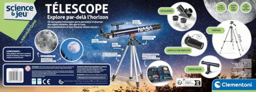 NASA teleszkóp szett Science & Play Clementoni