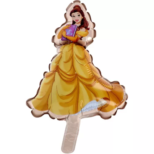 Disney Hercegnők Belle mini fólia lufi 23 cm (WP)