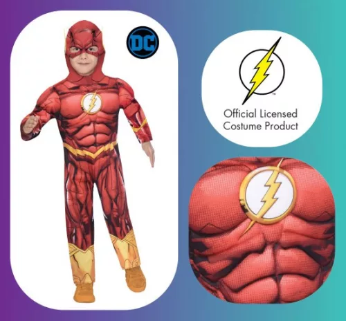 A Villám Red Lightning jelmez 4-6 év