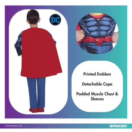 Superman Man of Steel jelmez 3-4 év