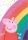 Peppa malac Confetti ajándéktasak, ajándékzacskó 8 db-os