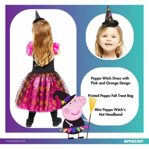 Peppa malac Orange Witch jelmez 2-3 év