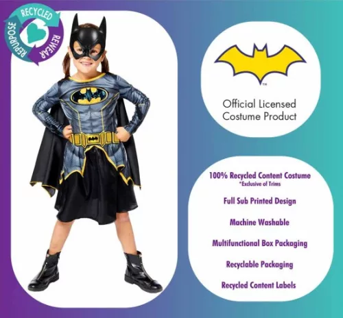Batgirl Shadow Princess jelmez 2-3 év