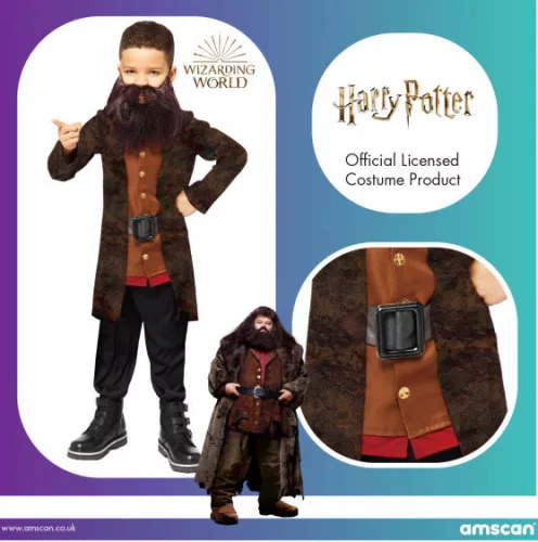 Harry Potter Hagrid jelmez 4-6 év