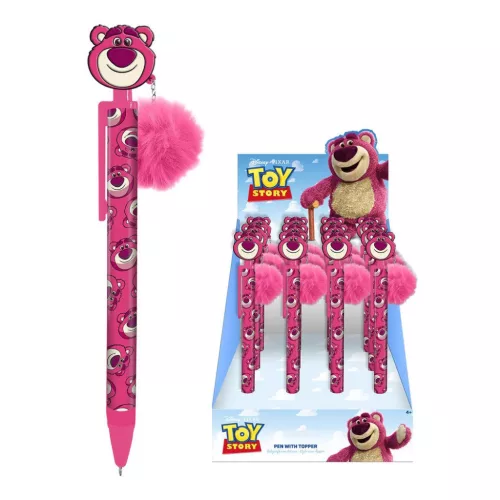 Disney Játékháború Lotso Strawberry toll dísszel