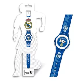 Real Madrid Emblem Blue digitális karóra