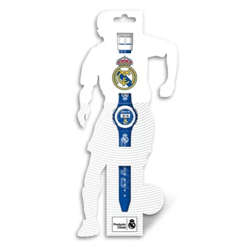 Real Madrid Emblem Blue digitális karóra