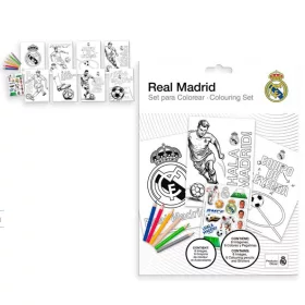 Real Madrid Hala színező szett matricával