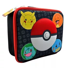   Pokémon Pokeball 3D thermo uzsonnás táska, hűtőtáska 23 cm