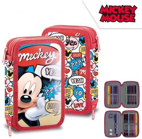 Disney Mickey Yeah tolltartó töltött 2 emeletes