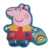 Peppa malac Shopping formapárna, díszpárna 35 cm Velúr