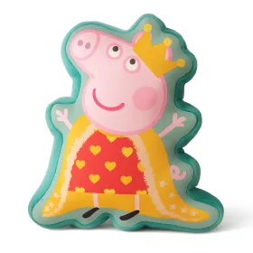 Peppa malac Queen formapárna, díszpárna 35 cm Velúr