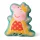 Peppa malac Queen formapárna, díszpárna 35 cm Velúr