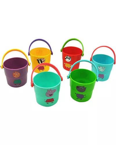 Peppa malac Friends fürdőjáték 6 db-os