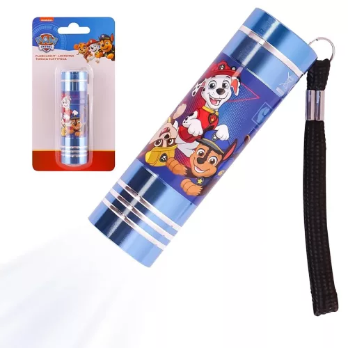 Mancs Őrjárat Pups LED elemlámpa 9 cm