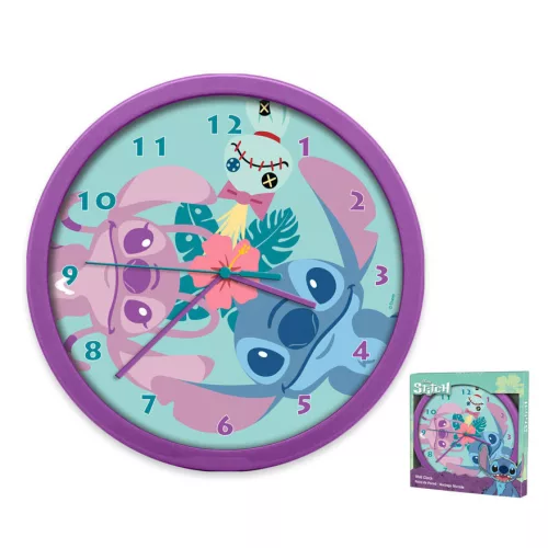 Disney Lilo és Stitch, A csillagkutya Island falióra 25 cm