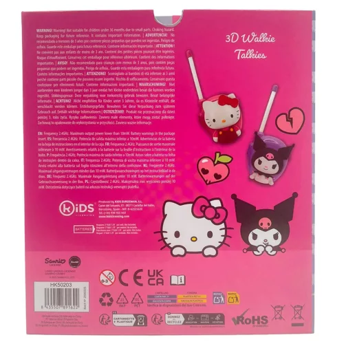 Hello Kitty Friends Walkie Talkie 3D