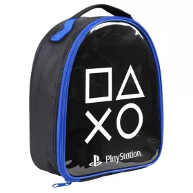   PlayStation Black thermo uzsonnás táska, hűtőtáska 24 cm
