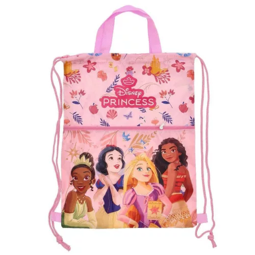 Disney Hercegnők Power Deluxe sporttáska, tornazsák 45 cm