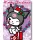 Hello Kitty Kuromi Karácsonyi polár takaró 100x140cm