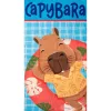 Kapibara Float Fun fürdőlepedő, strand törölköző 70x140cm (Fast Dry)