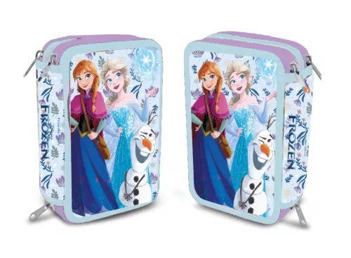 Disney Jégvarázs Fun tolltartó töltött 3 emeletes
