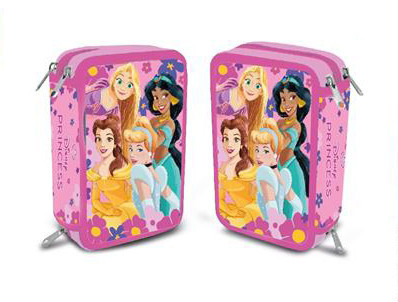 Disney Hercegnők Fairy Tale tolltartó töltött 3 emeletes