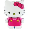 Hello Kitty Fuxia fólia lufi 64 cm
