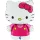 Hello Kitty Fuxia fólia lufi 64 cm