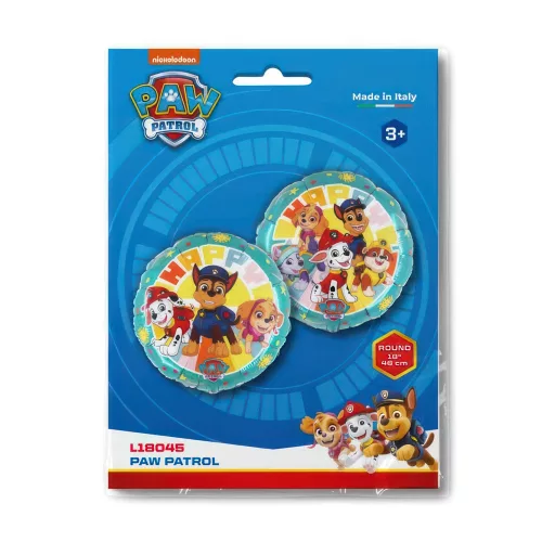 Mancs Őrjárat Happy fólia lufi 46 cm
