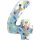 Peppa malac Blue 4-es szám fólia lufi 66 cm