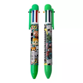 Minecraft Chibi 6 színű toll