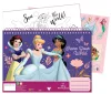 Disney Hercegnők Your World A/4 spirál vázlatfüzet 40 lapos matricával