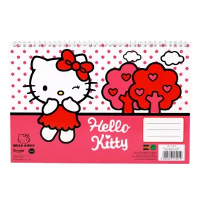 Hello Kitty Sweetheart A/4 spirál vázlatfüzet, 30 lapos