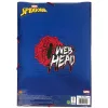 Pókember Web Head A/4 gumis mappa