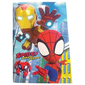 Pókember Spidey Friends B/5 vonalas füzet 40 lapos