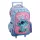 Disney Lilo és Stitch, A csillagkutya Scrapbook gurulós iskolatáska, táska 46 cm