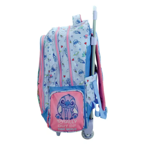 Disney Lilo és Stitch, A csillagkutya Scrapbook gurulós iskolatáska, táska 46 cm