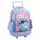 Disney Lilo és Stitch, A csillagkutya Scrapbook prémium gurulós iskolatáska, táska 46 cm