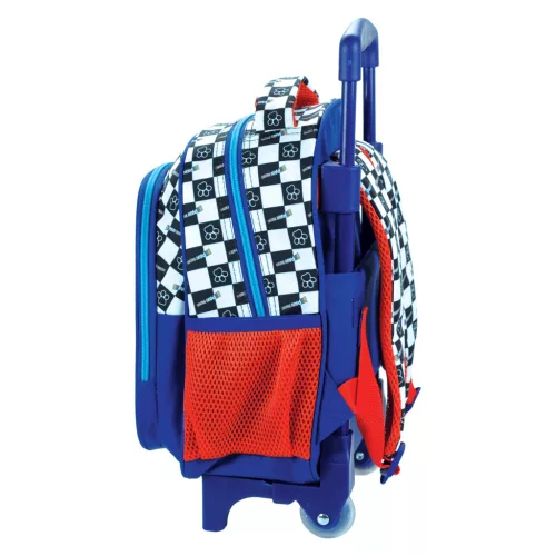 Mancs Őrjárat Chase Racing gurulós ovis hátizsák, táska 30 cm