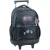 K-pop Démonvadászok Black prémium gurulós iskolatáska, táska 46 cm