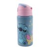 Disney Lilo és Stitch, a csillagkutya Aliens alumínium szívószálas kulacs akasztóval 500 ml