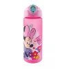 Disney Minnie Kindness műanyag matt szívószálas kulacs 600 ml